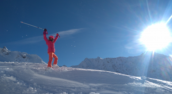 Colonie de vacances Valloire les éclés - saut à ski