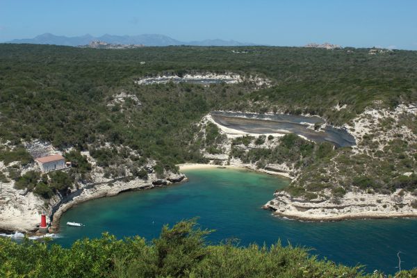 Paysage à Olmeto en Corse