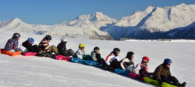 Colonie de vacances maurienne ski glisse