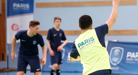 rencontre et partage avec les joueurs du PSG Hand